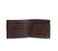 Dudubags, Timeless wallet Portafoglio uomo in pelle Cocoa brown -mMarrone 580-473-59